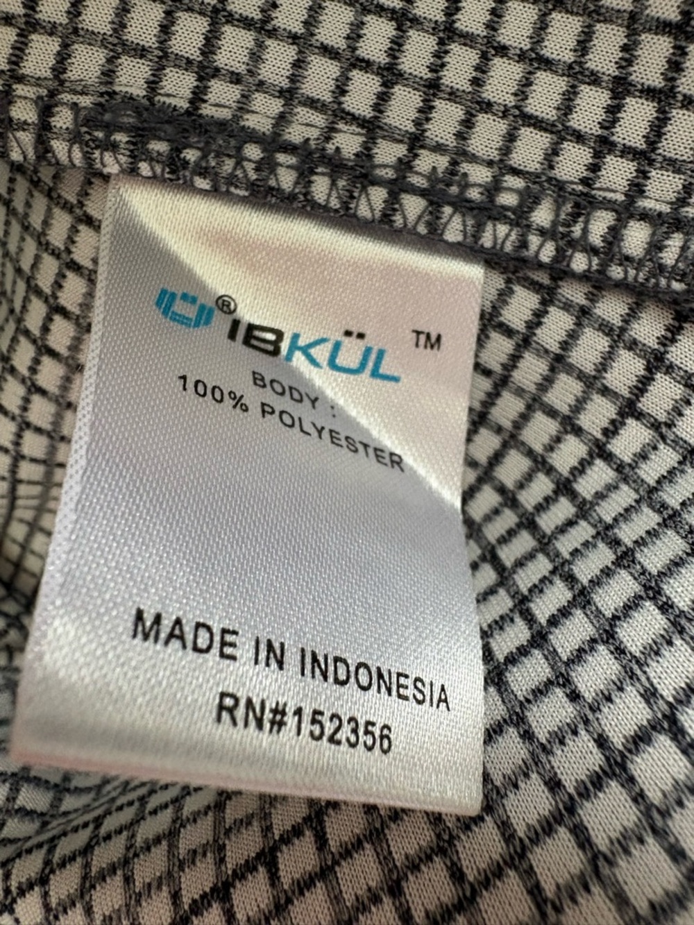 IBKUL Heathered Asymmetrical Quarter Zip Pullover Top UPF 50+ Gray Small - Picture 10 of 12